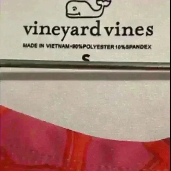 New Pink Vineyard Vines Top Red blouse Pullover Top 3/4 sleeve size Small - Picture 4 of 4